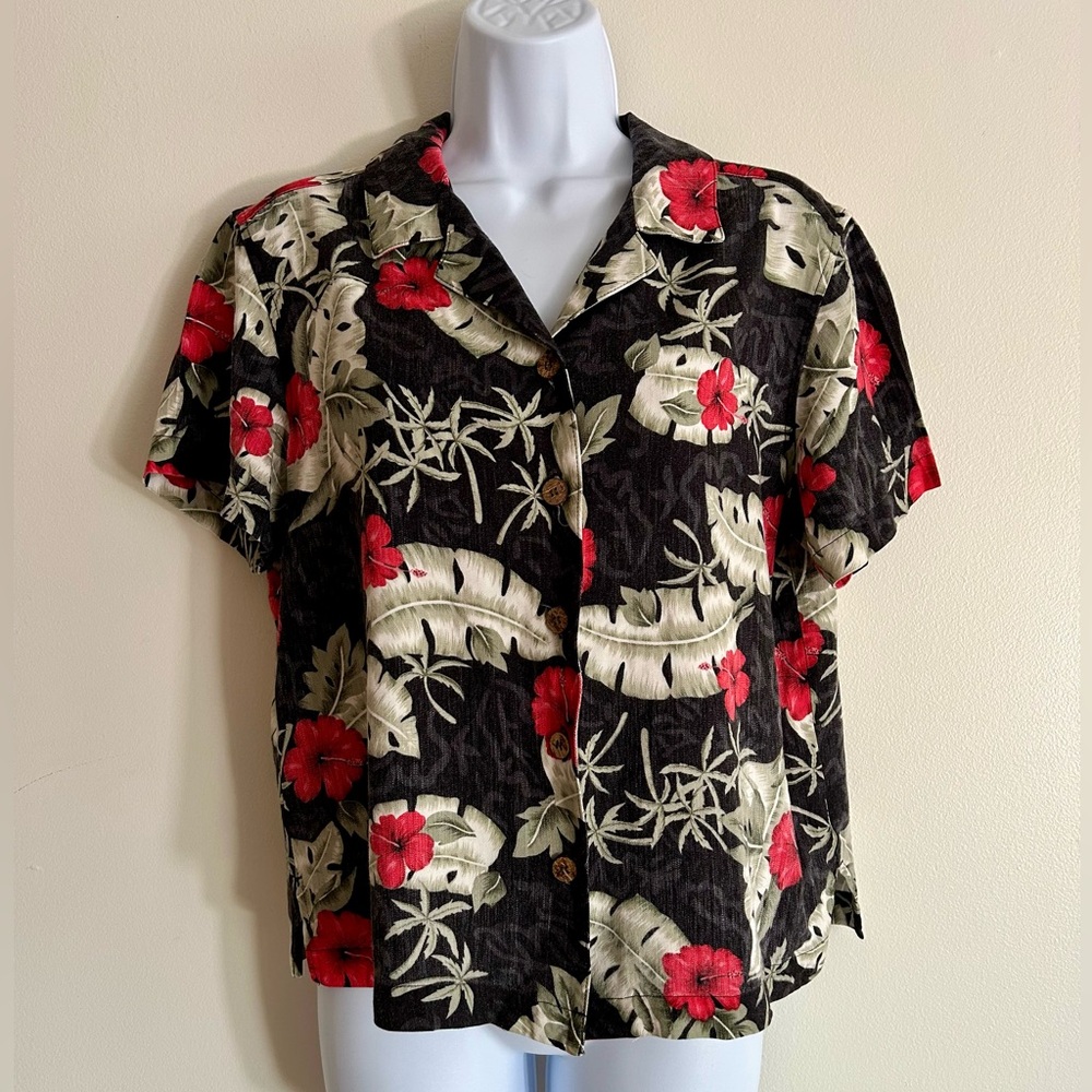 HAVANA JACKS CAFE Hawaiian Rayon Shirt / Size M
